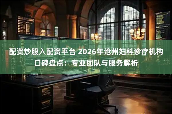 配资炒股入配资平台 2026年沧州妇科诊疗机构口碑盘点：专业团队与服务解析