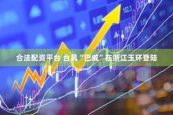 合法配资平台 台风“巴威”在浙江玉环登陆